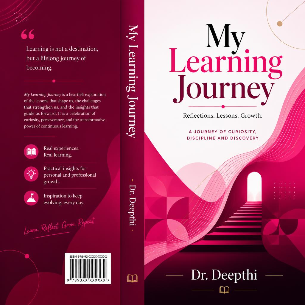 My Learning Journey book cover by Dr. Deepthi